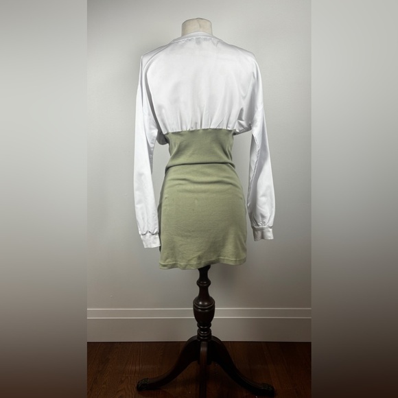 Business Two Tone Casual Dress - Picture 3 of 4